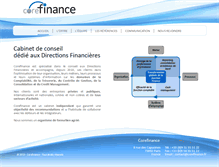 Tablet Screenshot of corefinanceconseil.com